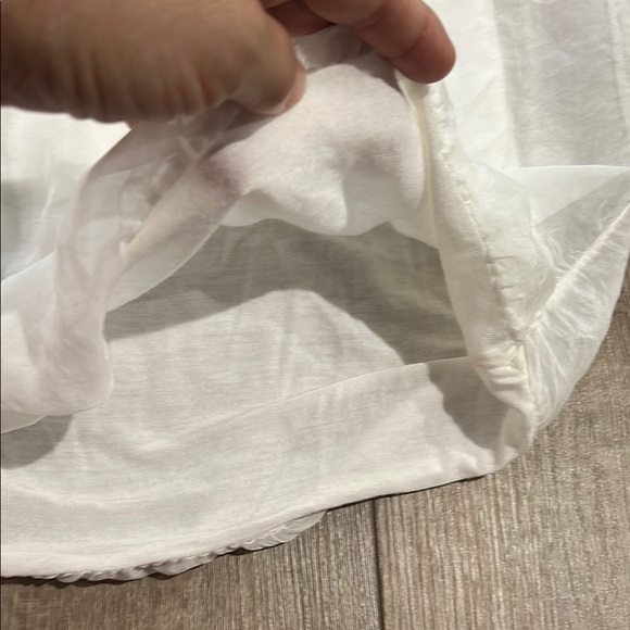 ITALIA Silk Overlay Cowl Neck Sleeveless Top - Picture 3 of 6